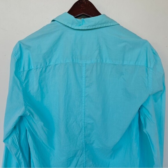 Frank & Eileen Luke Shirt Blue Size Small Button Up Long Sleeves Lightweight - Picture 8 of 11